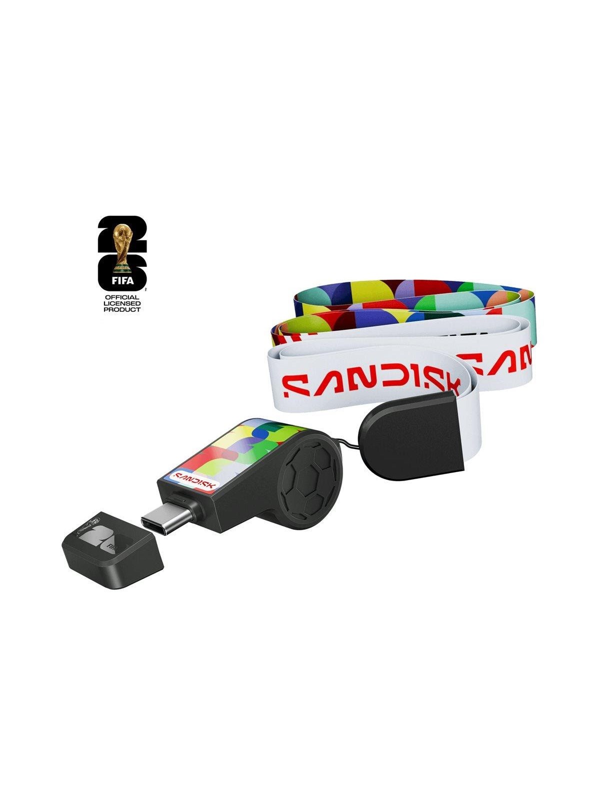 SANDISK - FIFA World Cup 2026 (Global Ediiton) - USB flash drive - 128 GB - 128GB - USB-Stick