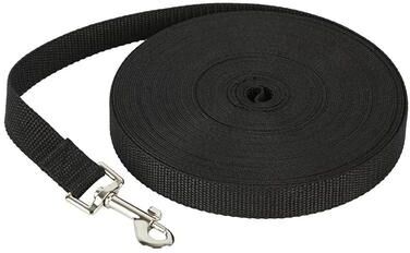 Uplifted Goods Strong Nylon Pet Leash For Dogs And Cats black 6 M