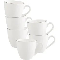 Villeroy & Boch Anmut Platinum No.1 Mokka-/Espressotasse 60 ml 6er Set - DS