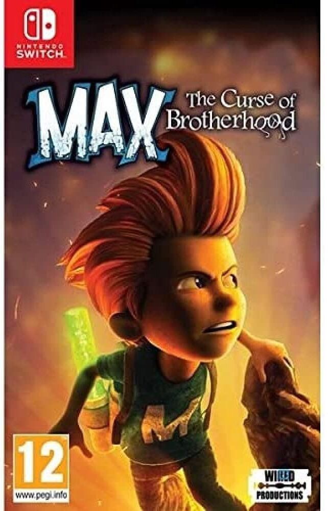 Max The Curse of Brotherhood (Nintendo Switch) (Code Only), New