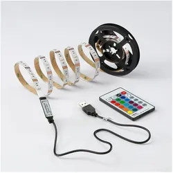 We-Vibe, LED Streifen, Kit Ruban LED RGB 2m en USB avec télécommande (RGB, 200 cm, Indoor)