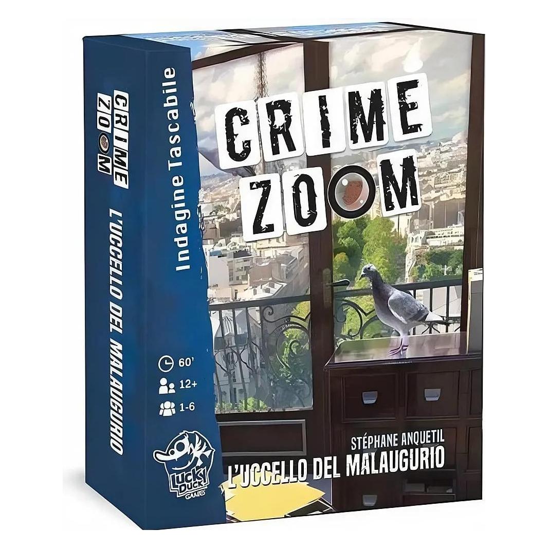 Asmodée Crime Zoom - The Bird of Bad omen (Italienisch, 1 - 6 Spieler) (8151)