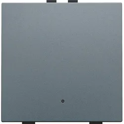 Niko Züblin 220-52201 Einfach Taster mit LED und Komfort Sensoren für Niko Home Control, blu 22052201
