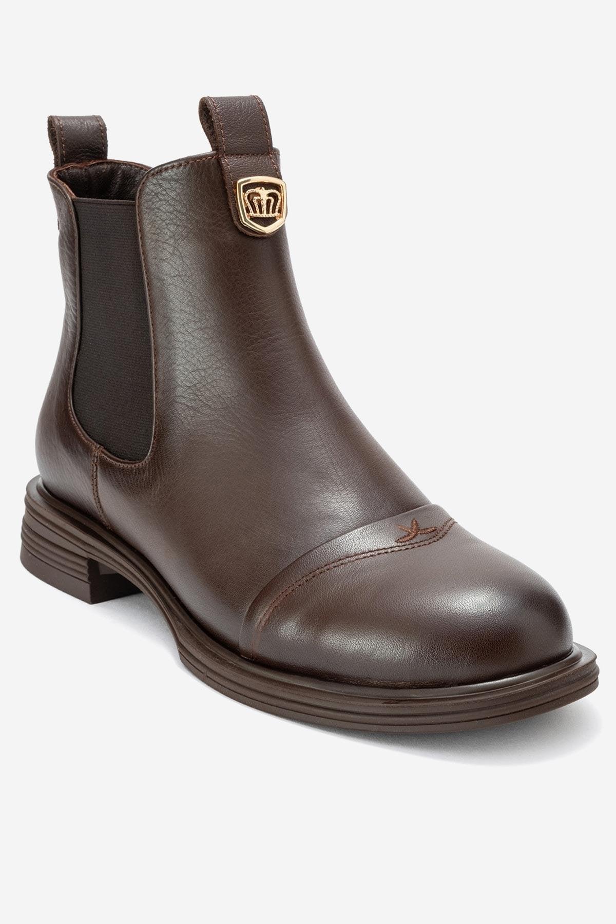 Sidney Leder Chelsea-Boot mit Schnalle