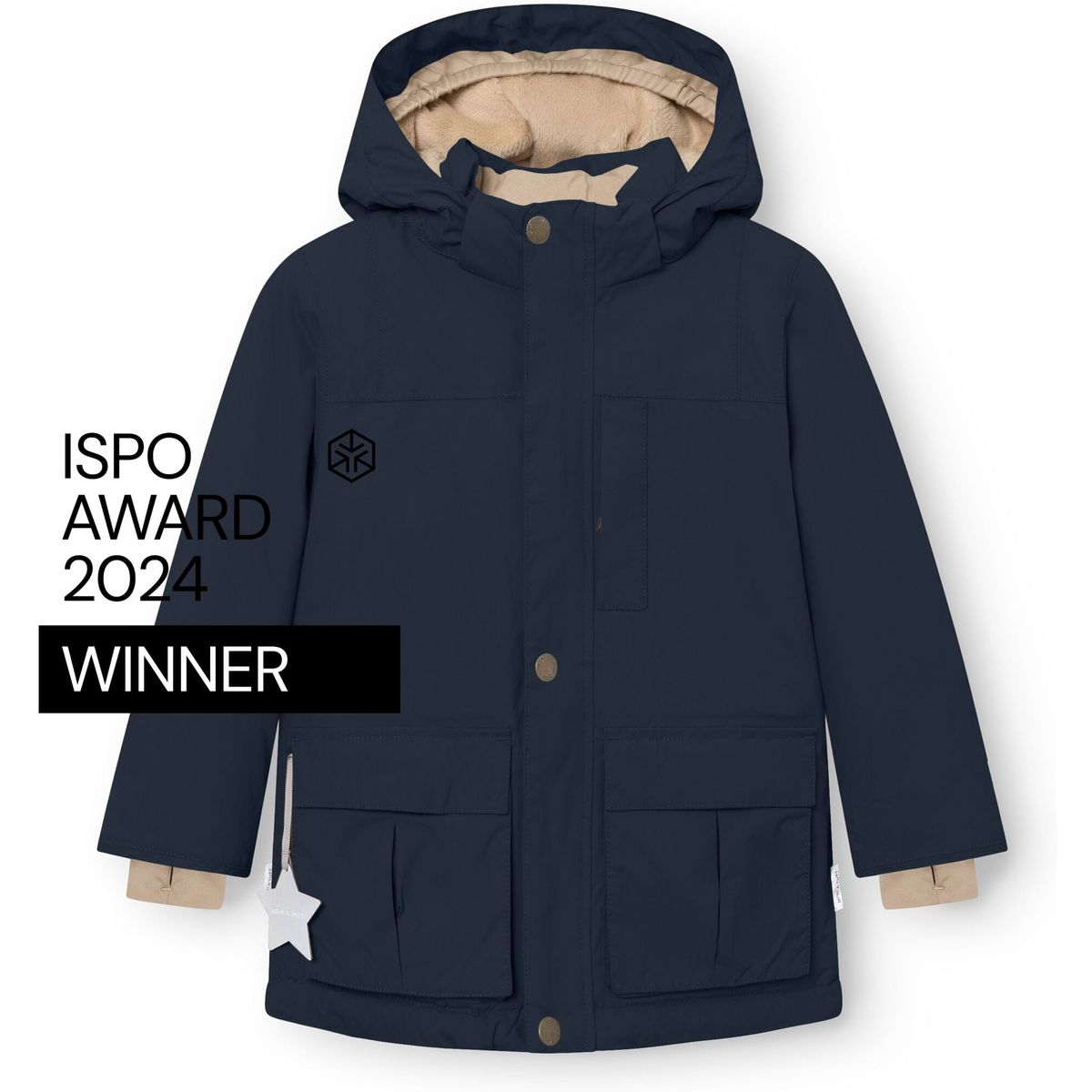 Mini a ture Matkastorio Fleece Lined Winter jacket. GRS outer space (9730) 158 1263325700973074