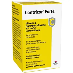 Centricor Forte Vitamin C Dstfl.200mg/ml Inj 1X50 ml