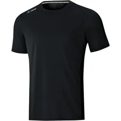 JAKO, Herren, Sportshirt, T-SHIRT RUN 2.0 (M) (M), Schwarz
