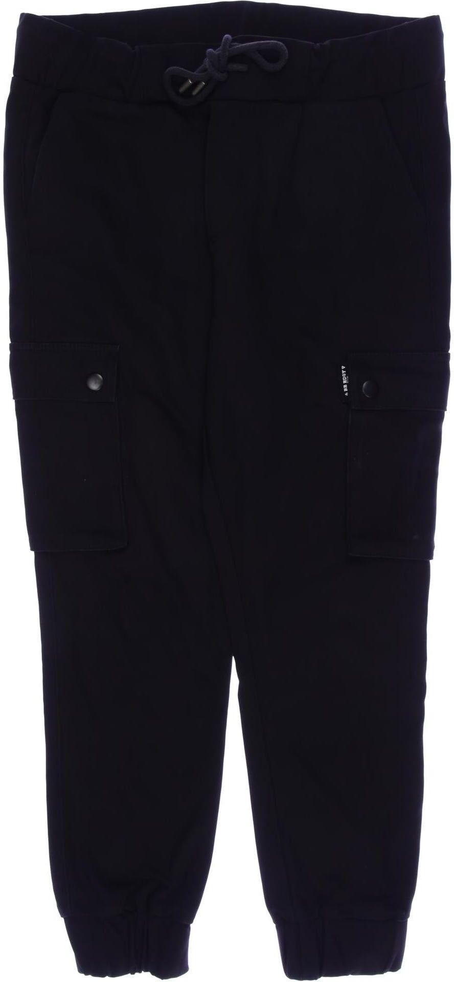 Be Edgy Herren Stoffhose, Schwarz, Gr. S, Baumwolle / Synthetik / Elasthan - Second Hand