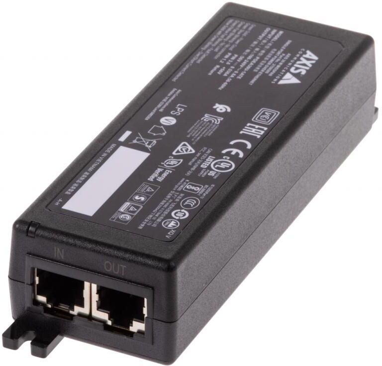 Axis 30 W Midspan 1-Port PoE+ Injector - EU Plug (02172-002)
