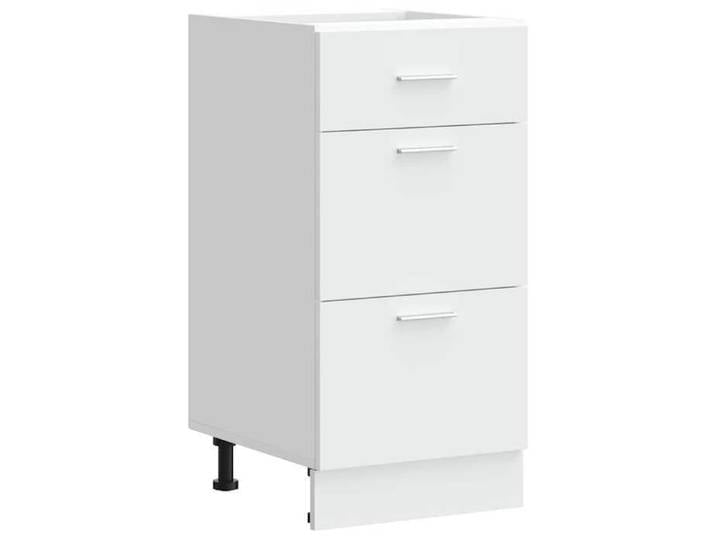 Bonne qualité - Armoire de plancher  Lyon  blanc 40x46x81 5cm - MAW70367787