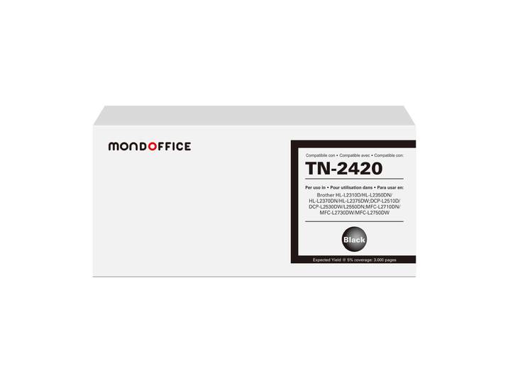 MONDOFFICE Toner compatible BROTHER TN2420 - Noir