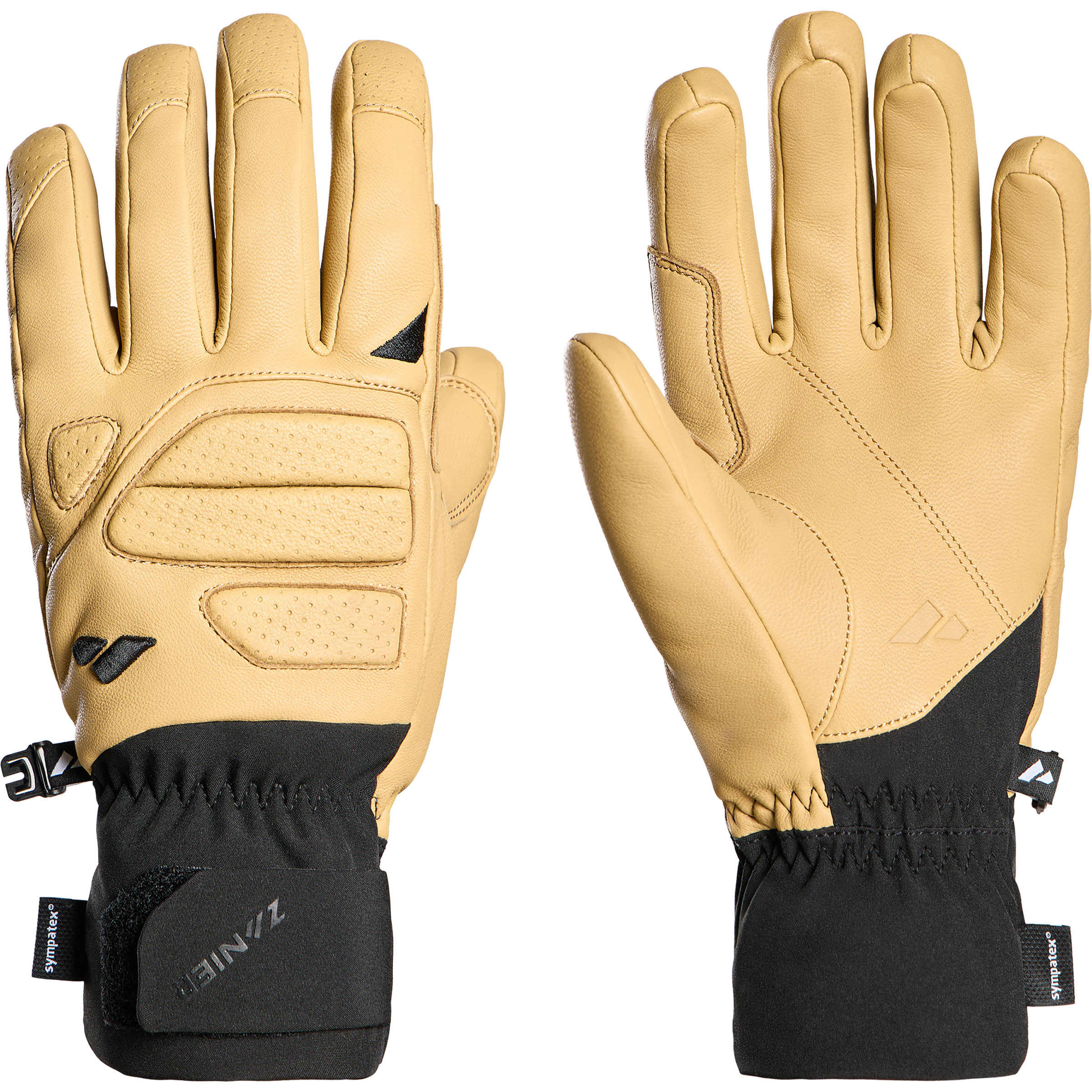 Zanier Gloves Revolution STX Skihandschuhe schwarz Größe 8 Trekking Elastisch Wasserabweisend