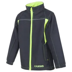 Kinder Softshelljacke "JUNIOR" - 110/116 - anthrazit