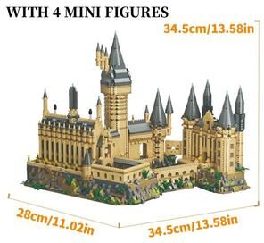 Inspire Select Medieval Magic Castle Micro Building Blocks Fantasy Palace DIY Bricks Set no Light
