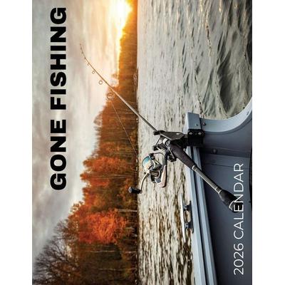 Gone Fishing 2026 Calendar, Taschenbuch von B. Patrick, Baldega Books