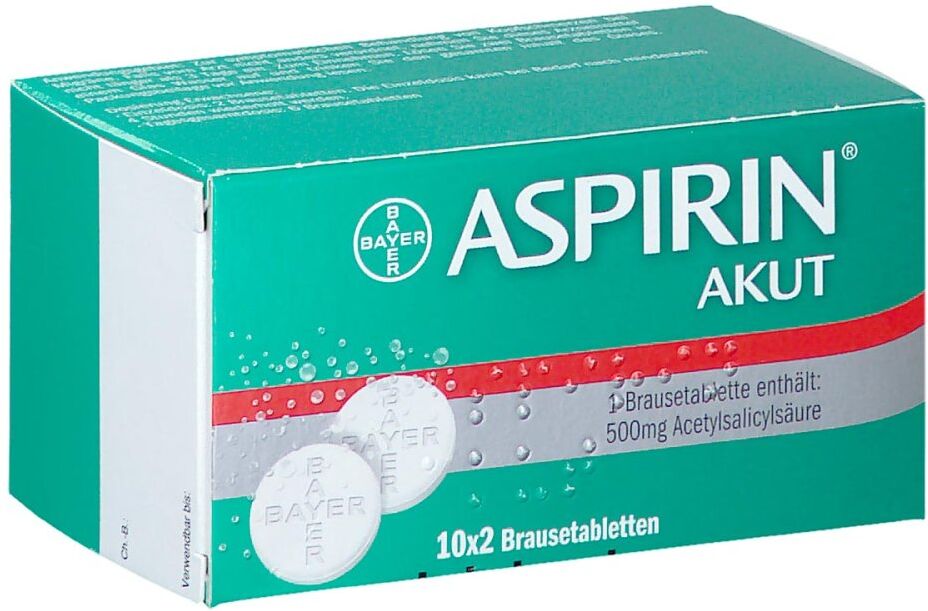 Aspirin Akut 500 mg Brausetabletten 20stk