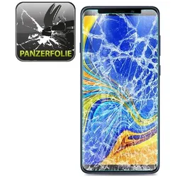 2x Panzerfolie für Samsung Galaxy A9 2018 ANTI-SCHOCK Displayschutzfolie MATT