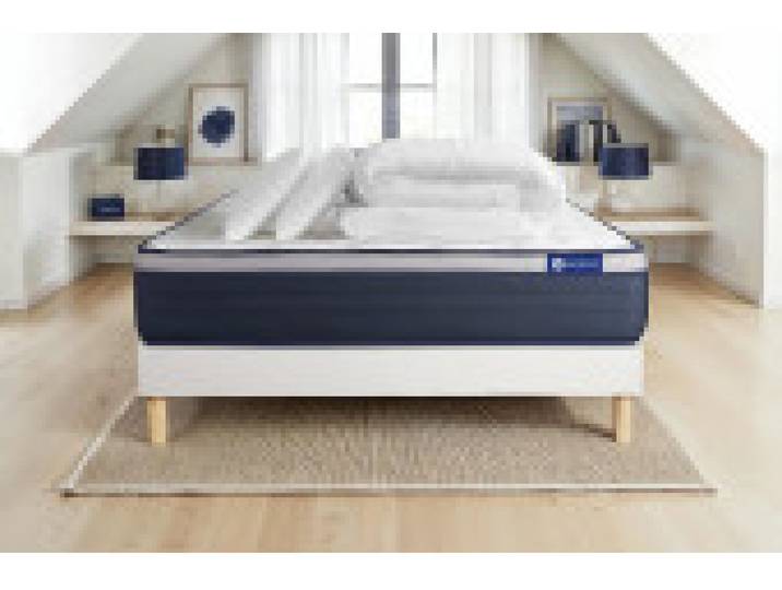 Pack Literie - Matelas et - Livré avec 1 Couette et 2 Oreillers