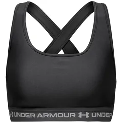 Under Armour CROSSBACK BH Damen | Gr. L | schwarz - schwarz