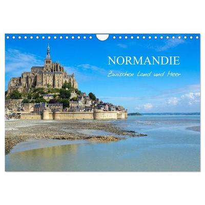 Normandie - zwischen Land und Meer (Wandkalender 2026 DIN A4 quer), CALVENDO Monatskalender