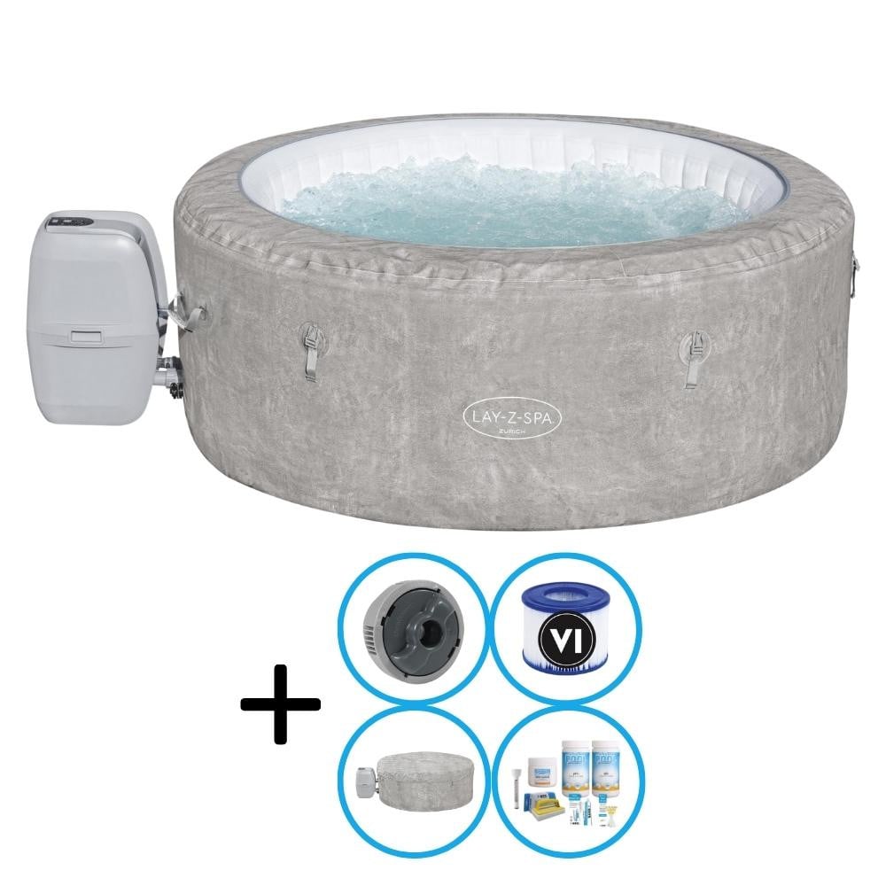 Bestway Lay-Z-Spa Zürich Whirlpool inclusief onderhoudspakket