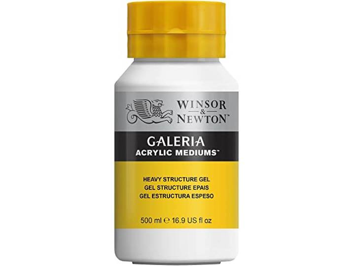 Winsor & Newton 3050822 Galeria zware structuurgel, ideaal voor expressieve oppervlaktestructuren, pot van 500 ml
