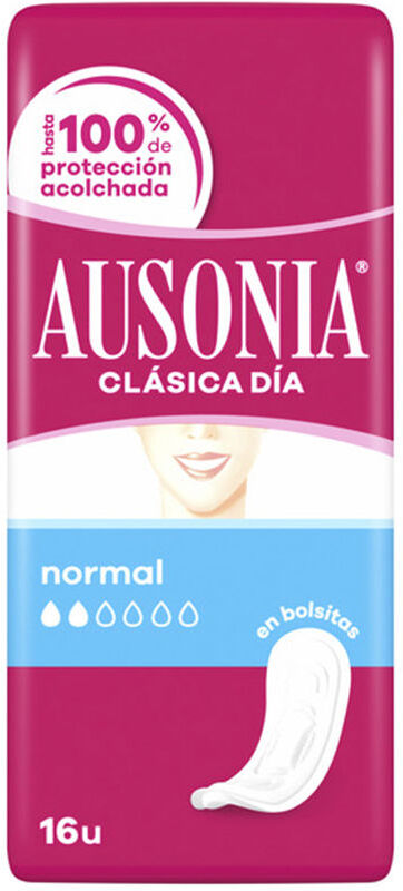 Ausonia Gruesa compresas normal 16 u