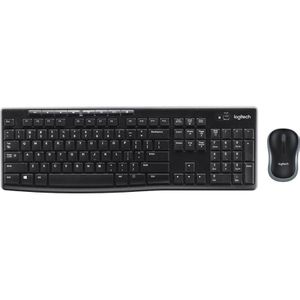 Logitech Tastatur Wireless Combo MK270, mit Funkmaus, USB