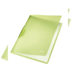 LEITZ Klemmmappe ColorClip Rainbow, A4, PP, grün