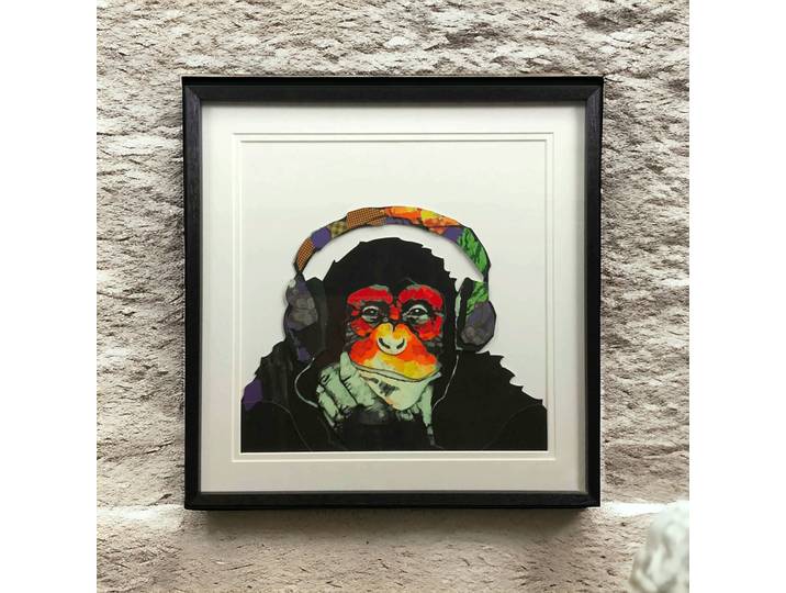 Tableau Décoratif Singe de Face