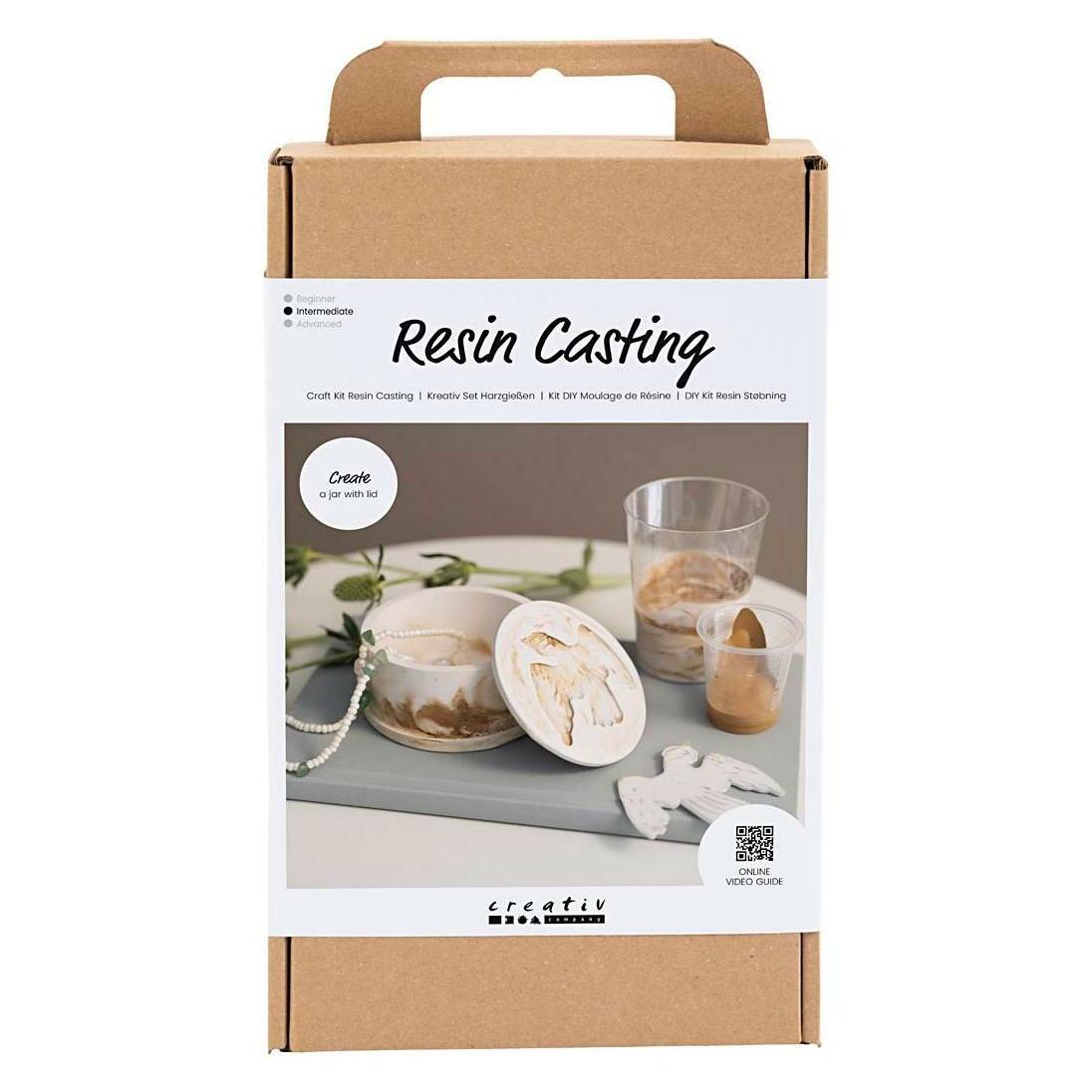 Creativ Company Craft Kit - Resin Casting - Jar With Lid (977736) (977736)