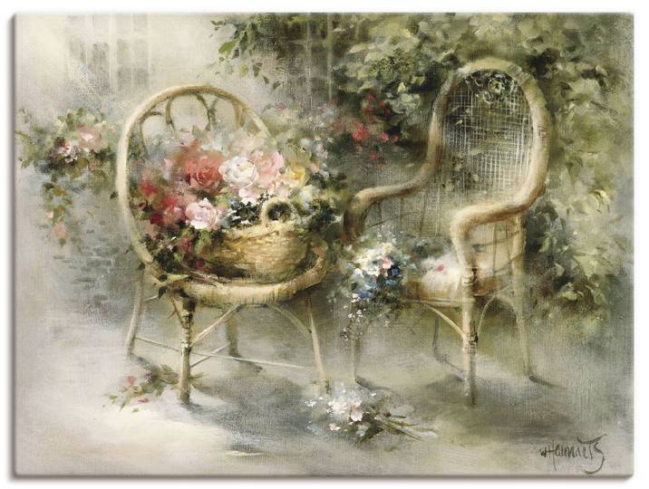 Wandbild ARTLAND Sommer II , beige (farbe bild(er): naturfarben), B:60cm H:45cm, Bilder, Wandbild, als Leinwandbild, Poster in verschied. Grössen