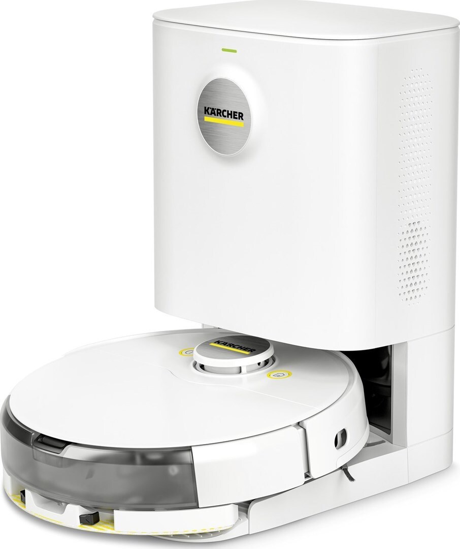 Kärcher RCV 5 Comfort, Beutellos, Weiß, Rund, Staubbeutel, 0,33 l, Ladend, Purification