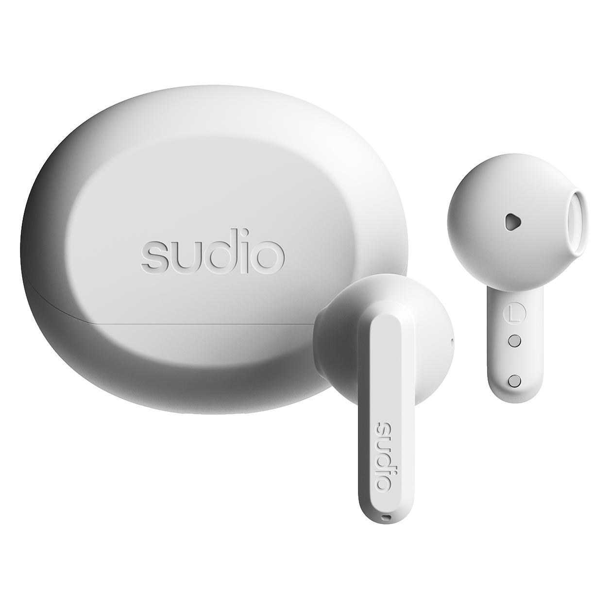 Sudio SUDIO-Kopfhörer A3 Weiss In-Ear True Wireless (25 h, Kabellos) (A3WHT)