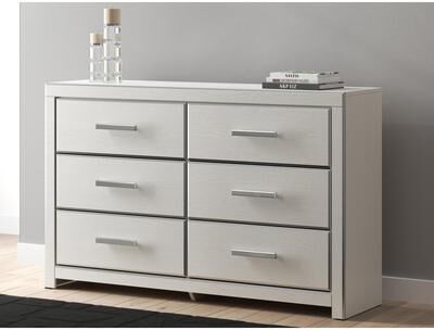 Signature Design by Ashley Ravalori White Dresser