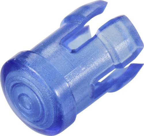 TRU COMPONENTS TC-13030652 Leuchtkappe Blau, Transparent Passend für (LEDs) LED 3mm