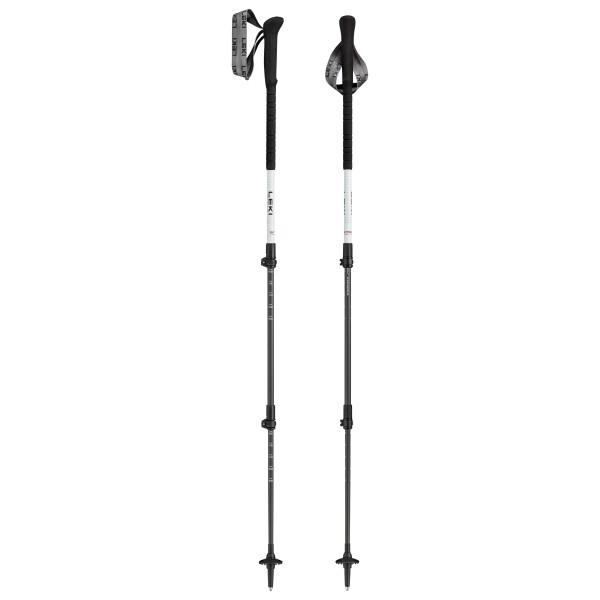 Leki - Skytera Carbon Lite - Trekkingstöcke Länge 100 - 135 cm weiß/ neonorange