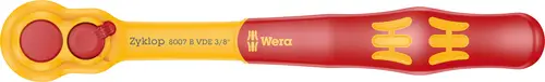 Wera 8007 B VDE Zyklop 05004966001 Umschaltknarre 3/8 (10 mm) 222 mm