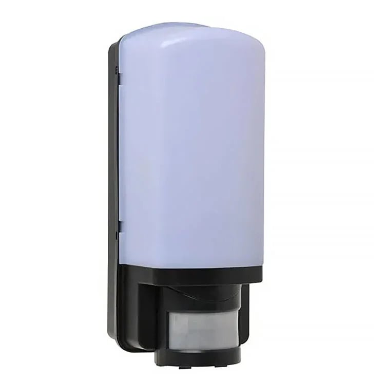 Ylumen Buitenlamp met LED en bewegingssensor, zwart, wandmontage
