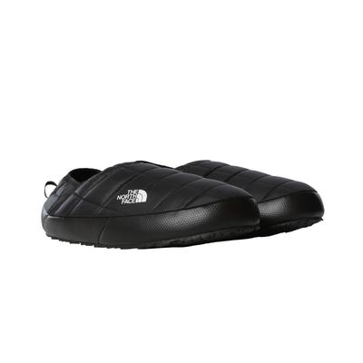 Hausschuh THE NORTH FACE "M THERMOBALL TRACTION MULE V", Herren, Gr. 40,5, schwarz (tnf schwarz, tnf weiß), Textil, Schuhe Hausschuh
