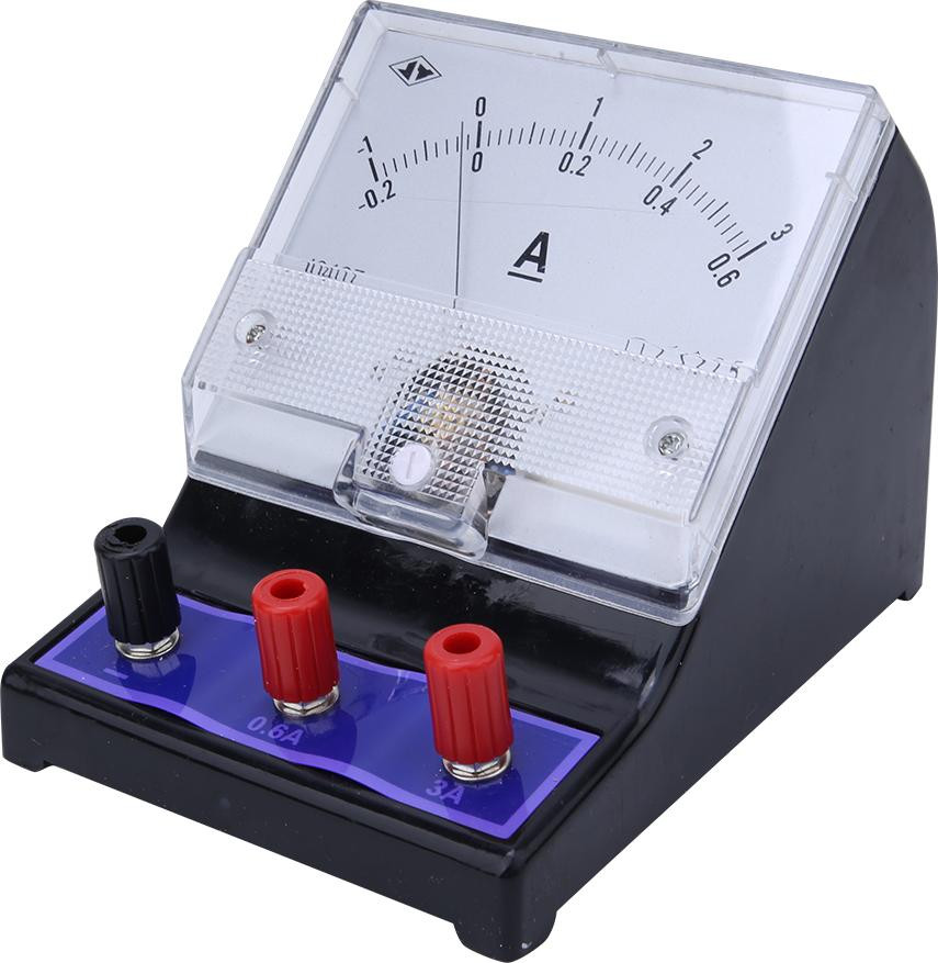 Gistuch Gelijkstroommeter fysiek-pedagogisch experimenteel meetapparaat 0–0,6 A en 0–3 A met 2,5 nauwkeurigheid