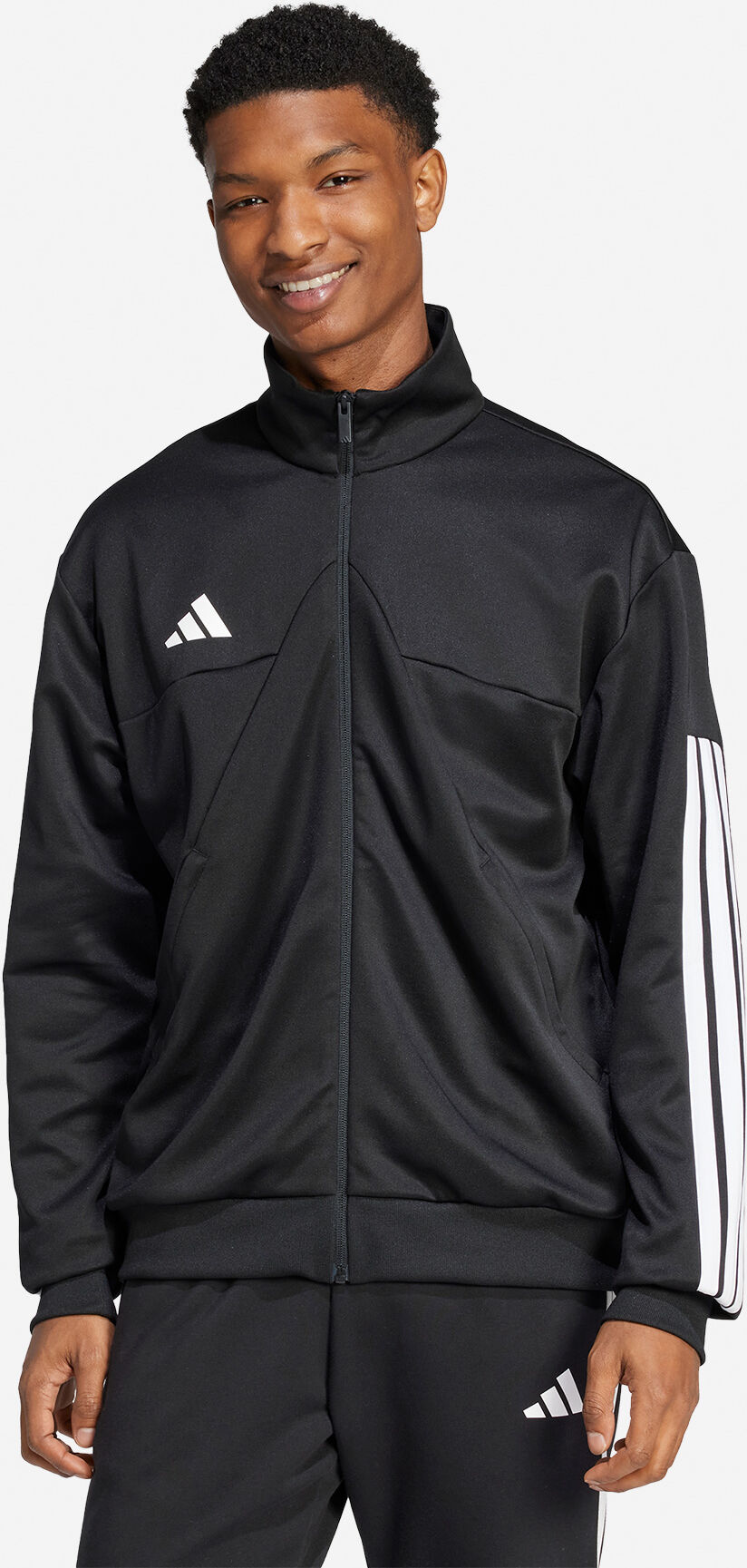 Adidas Tiro 3stripes M - Felpa - Uomo - Nero M
