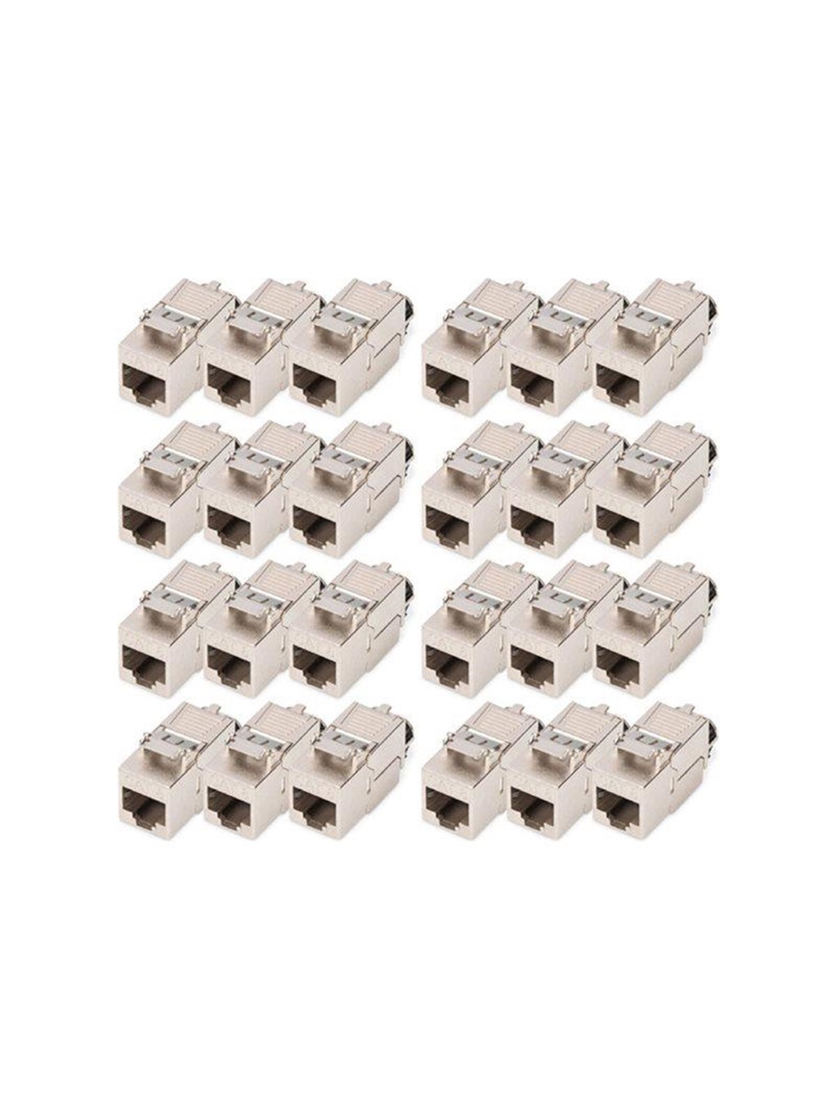 DIGITUS modular insert - tool-free mounting connection