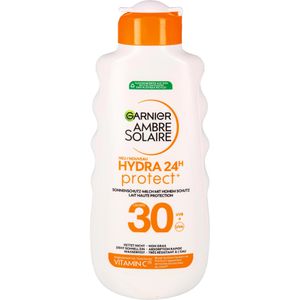 Garnier Sonnencreme Ambre Solaire Hydra 24H protect+, LSF 30, 175ml, wasserfest