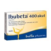 IBUBETA 400 akut Filmtabletten 10 St