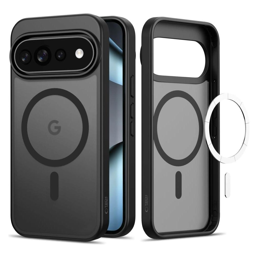 Tech-Protect MAGMAT MAGSAFE GOOGLE PIXEL 9 / 9 PRO / 10 / 10 PRO / 11 / 11 PRO MATTE SCHWARZ (Google Pixel 10, Google Pixel 10 Pro, Google Pixel 11, Google Pixel 11 Pro, Google Pixel 9, Google Pixel 9 Pro) (5906302342426)