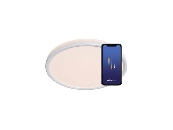 Nordlux Liva Smart Color Deckenleuchte Weiss