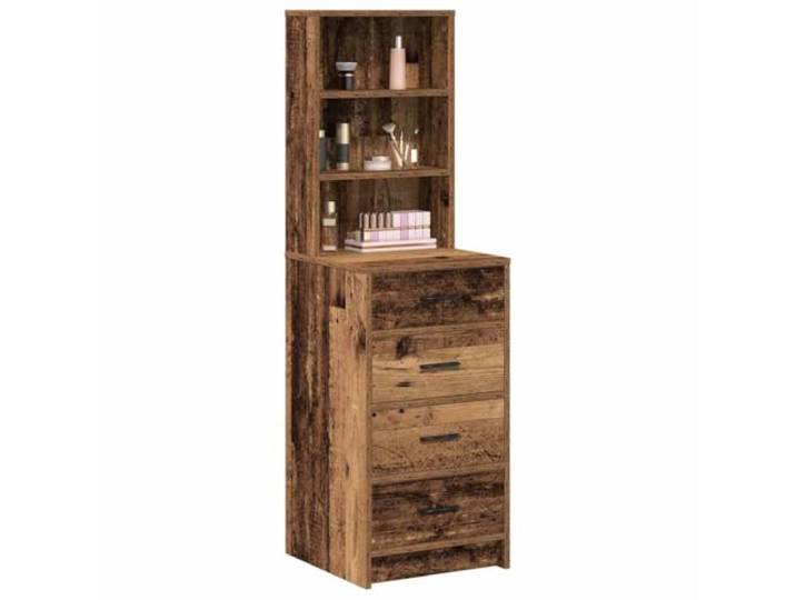 KTHLBRH Anrichte aus altem Holz, 40 x 41 x 135 cm, mehrschichtiges Holz, 4 Modernes rechteckiges Design, mattes Finish, leicht zu reinigen, ideal für Esszimmer und Versammlungen
