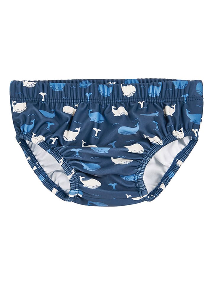 Playshoes Badewindel "Wal" in Dunkelblau - 74/80