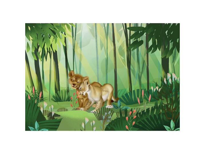 FOTOTAPETE LION KING LOVE